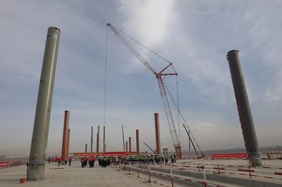 秦王川里大攻堅——蘭州中川國際機場三期擴建工程冬季施工建設紀實