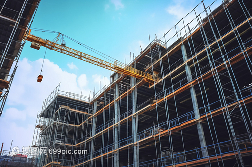 工地的施工現場